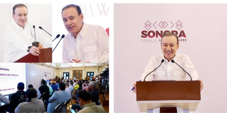 Construye Gobernador Durazo nuevo modelo de protección civil para fortalecer prevención; anuncia reforma constitucional