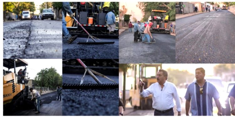 CON MAQUINARIA, PERSONAL Y RECURSOS PROPIOS, GOBIERNO MUNICIPAL AVANZA EN LA REHABILITACIÓN DE CALLES EN CAJEME