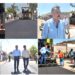AVANZA JAVIER LAMARQUE EN REHABILITACIÓN DE CALLES CON PROPIO EQUIPO COMPLETO PARA PAVIMENTAR