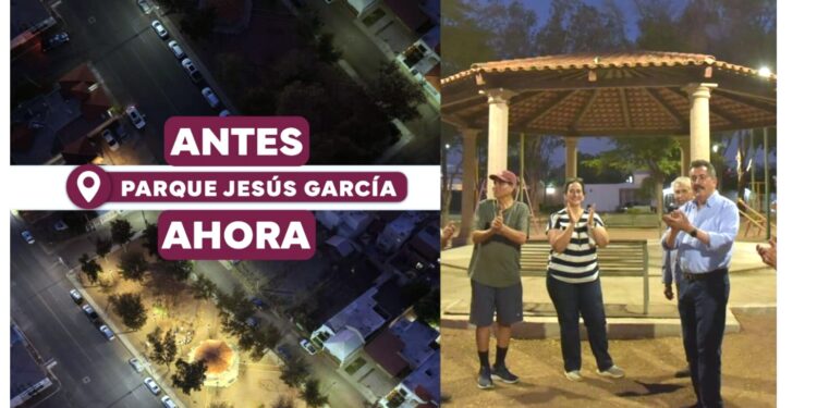 LLEVA LAMARQUE MÁS LUMINARIAS A ESPACIOS RECREATIVOS EN CAJEME