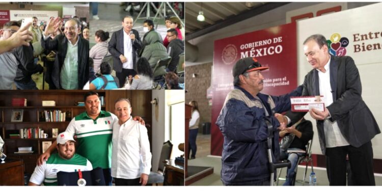 Lanza Gobernador Durazo programa de estímulos económicos para personas con discapacidad 2026