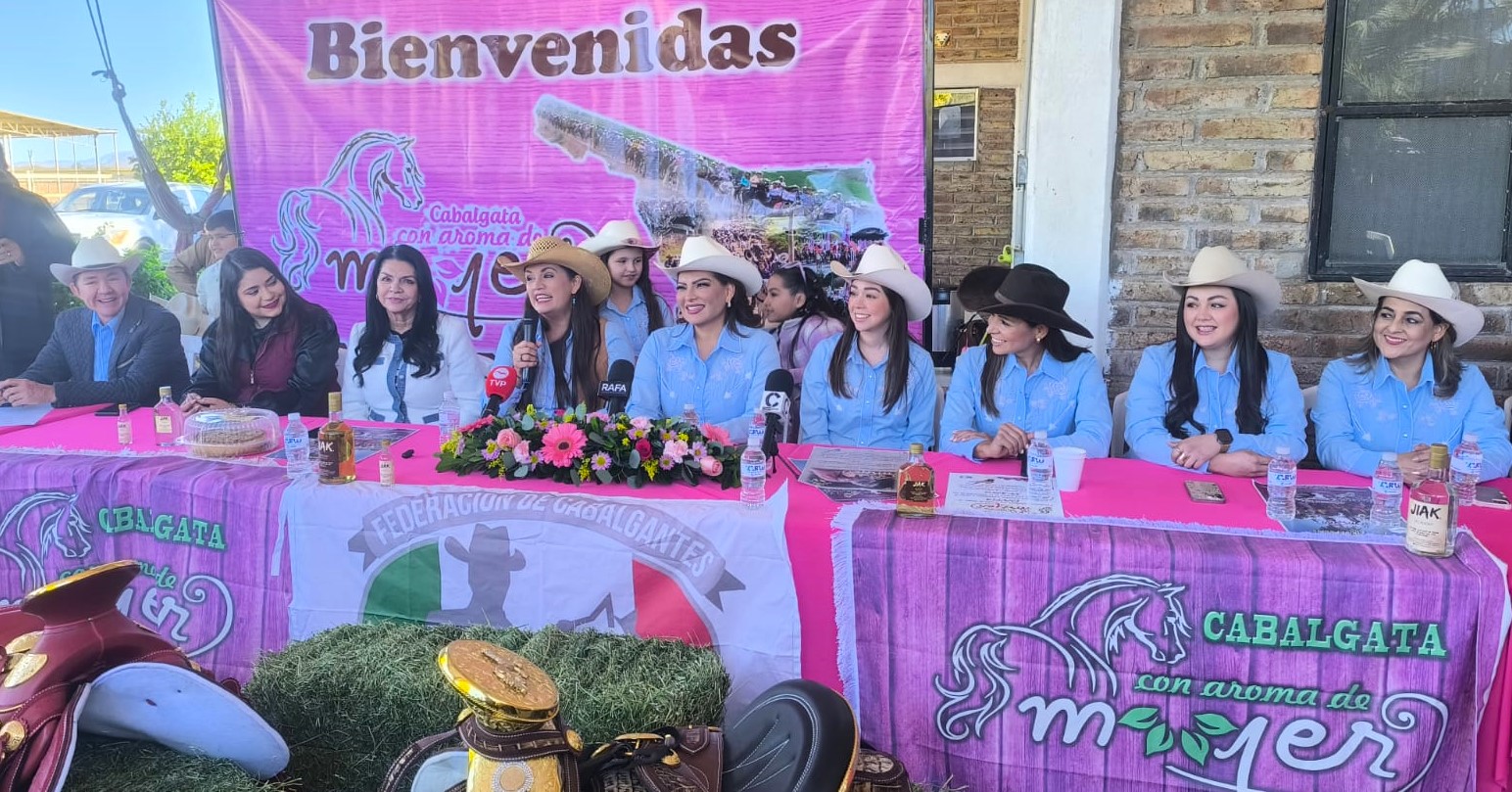 DAN A CONOCER ACTIVIDADES Y RECORRIDO POR CELEBRACIÒN DE &nbsp;15 AÑOS DE «CABALGATA CON AROMA DE MUJER«