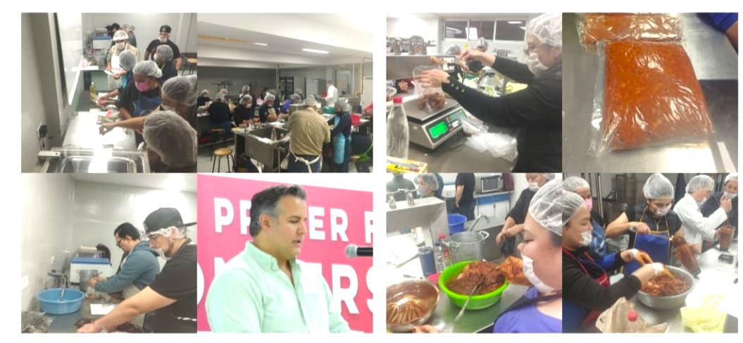 CON ÉXITO SE REALIZÓ EL TALLER DE ELABORACIÓN DE CHORIZO ARTESANAL EN CAJEME
