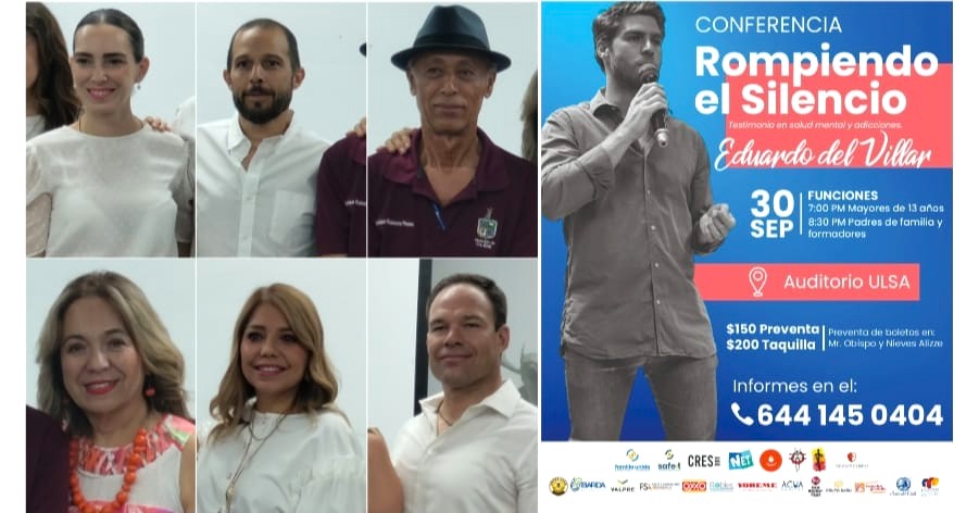INVITAN INSTITUTO DE CULTURA MUNICIPAL Y ORGANIZACIÓN REGNUM CHRISTI A CONFERENCIA “ROMPIENDO EL SILENCIO”