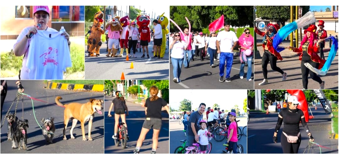 FOMENTA GOBIERNO DE CAJEME LA CONVIVENCIA FAMILIAR Y LA ACTIVACIÓN FÍSICA CON UNA NUEVA EDICIÓN DE “DOMINGUEANDO EN BICI Y +”