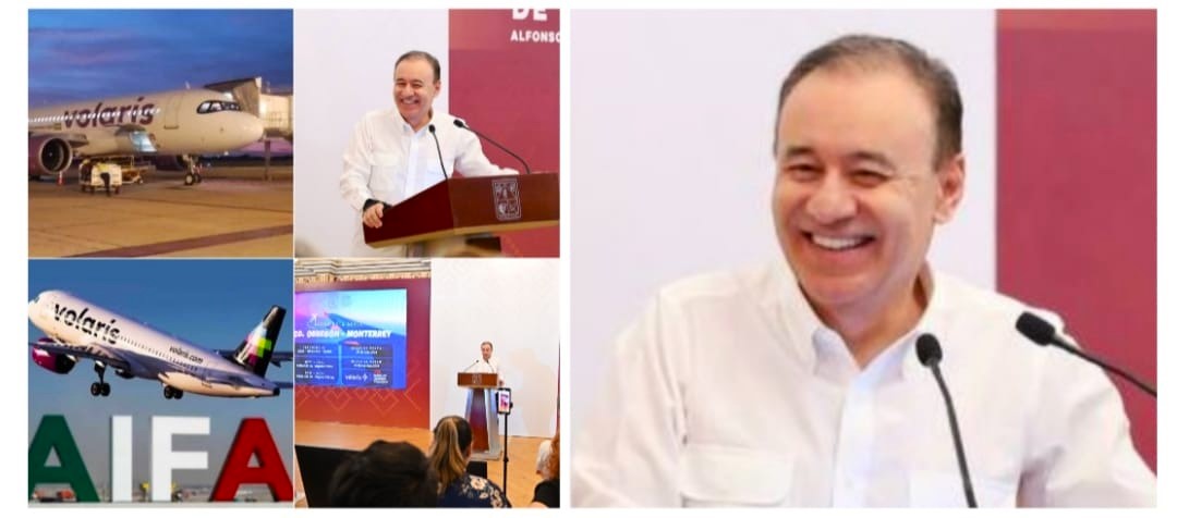 Anuncia Gobernador Durazo dos nuevas rutas aéreas para fortalecer actividad turística en Sonora