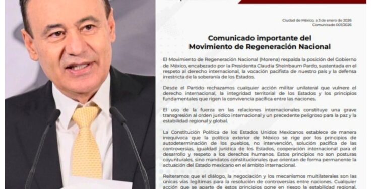 Pronunciamiento de las Gobernadoras y Gobernadores de la Cuarta Transformación