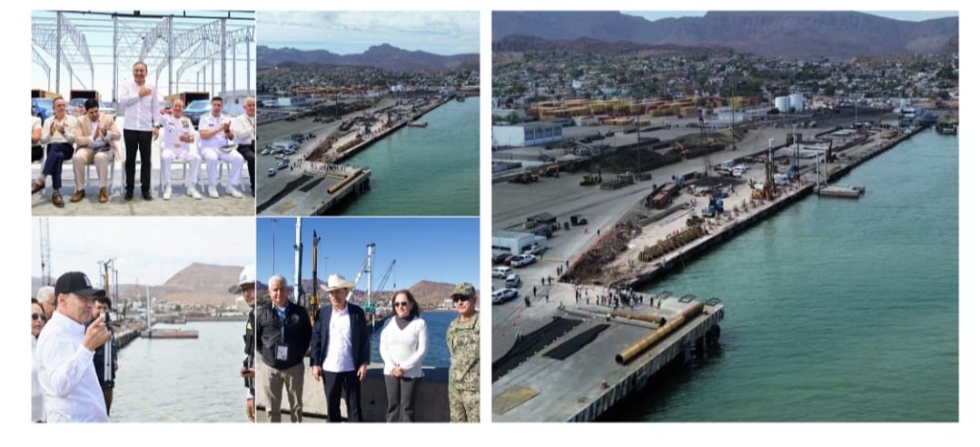 Gobernador Durazo y Unión Europea convierten a Guaymas en terminal cero emisiones