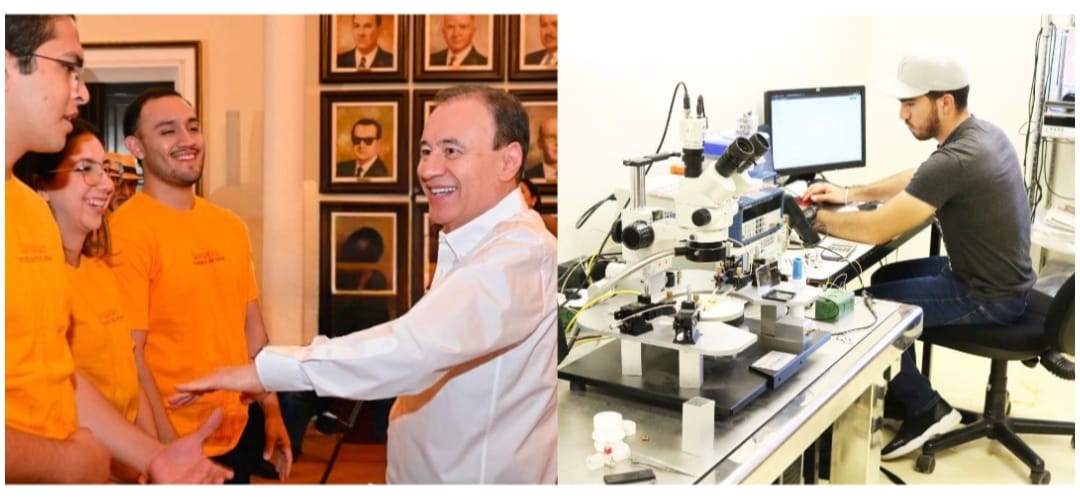 Gobernador Durazo fortalece especialización de jóvenes universitarios en semiconductores con infraestructura de alta tecnología