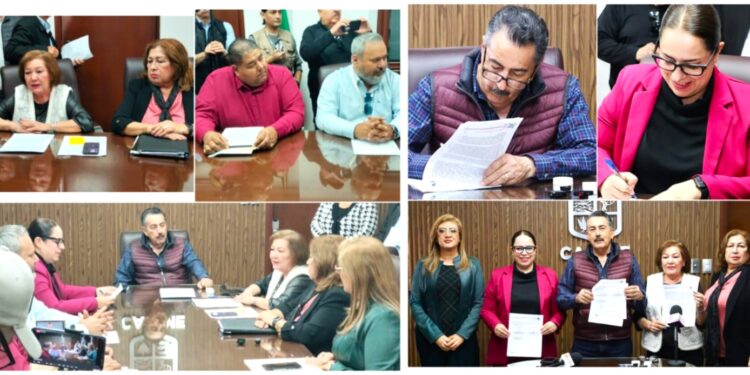 AYUNTAMIENTO DE CAJEME FIRMA CONVENIO CON INSUS PARA BRINDAR CERTEZA JURÍDICA A MILES DE FAMILIAS