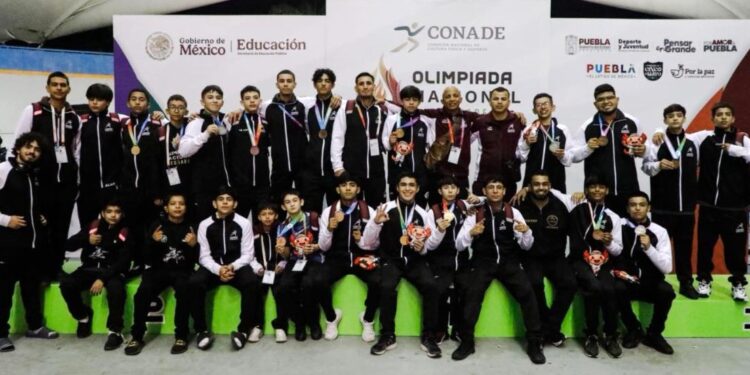 Las luchas asociadas de Sonora acumulan 14 medallas en su Olimpiada Nacional de varones 