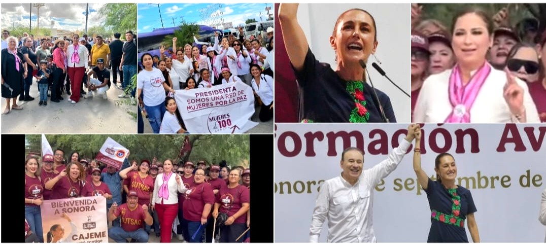 La Cuarta Transformación se Consolida, Tenemos una Presidenta muy Empática con Cajeme, Marina Herrera.