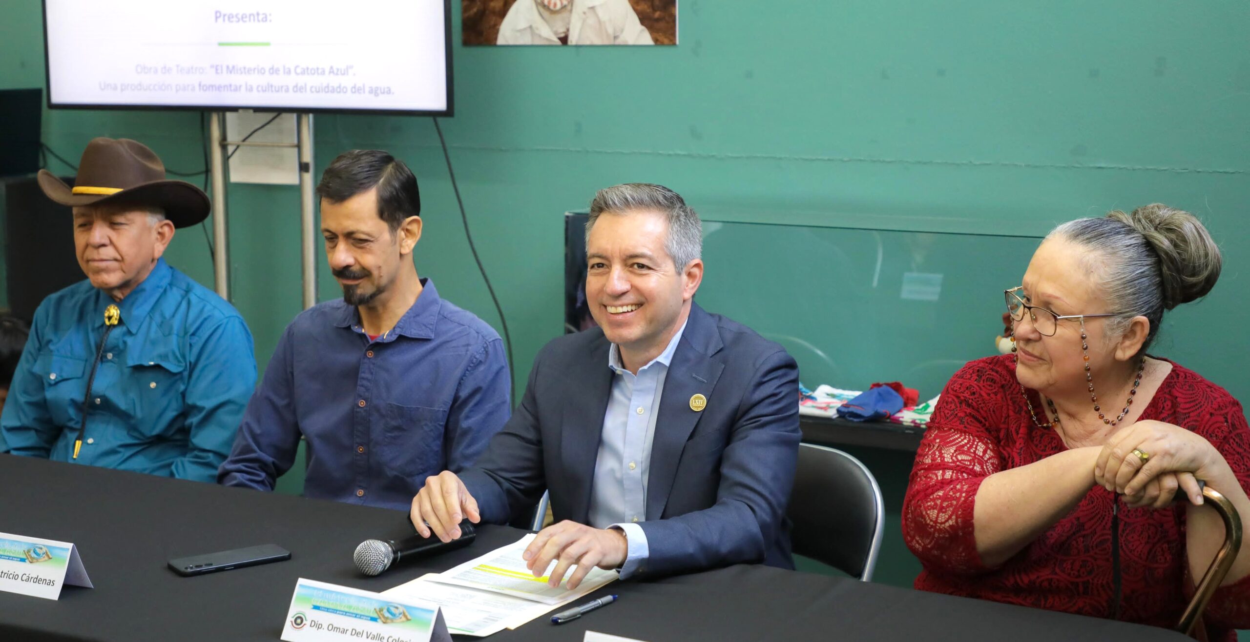 Trabaja Omar Del Valle Colosio con Unicef para promover obra de teatro sobre cuidado del agua