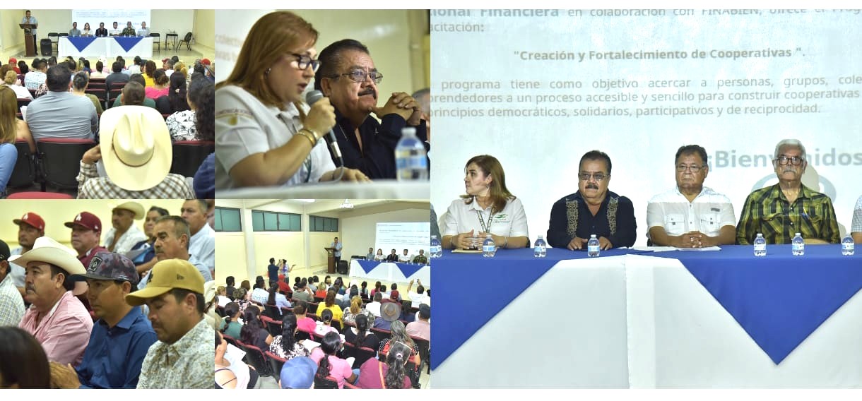 CAJEME SEDE DEL TALLER DE PROFESIONALIZACIÓN COOPERATIVA IMPARTIDO POR NACIONAL FINANCIERA Y FINABIEN
