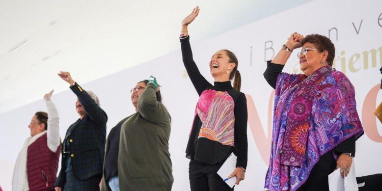 A LA PRESIDENCIA NO LLEGA UNA, LLEGAMOS TODAS: CLAUDIA SHEINBAUM