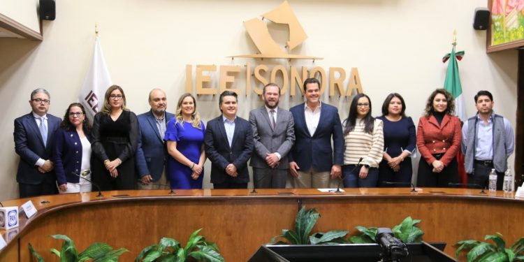 PRESENTAN PAN Y PRI CARTA INTENCIÓN PARA CONFORMAR LA COALICIÓN FUERZA POR SONORA