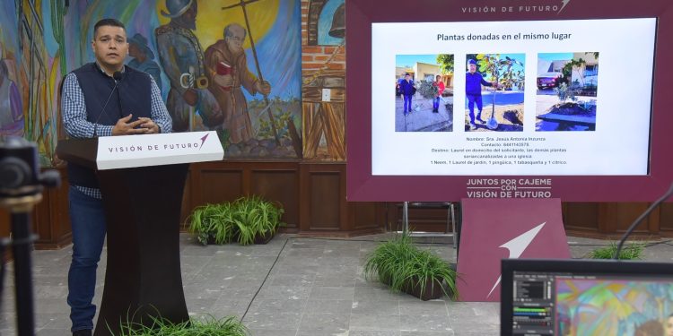 UNEN ESFUERZOS ECOLOGÍA Y JARDINERÍA NÁINARI PARA RESCATAR LA FLORA DEL BULEVAR CAMINO REAL