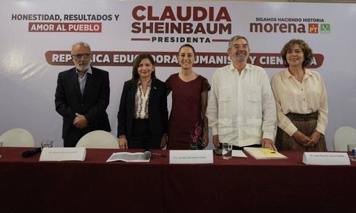 ’’VAMOS A HACER DE MÉXICO UNA POTENCIA EDUCATIVA, CIENTÍFICA Y DE LA CULTURA’’: CLAUDIA SHEINBAUM