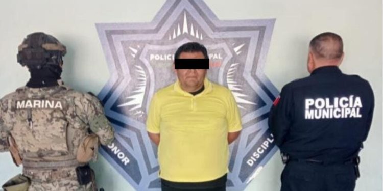 ARRESTA SSPM A INDIVIDUO POR EL PRESUNTO DELITO CONTRA FUNCIONARIO PÚBLICO