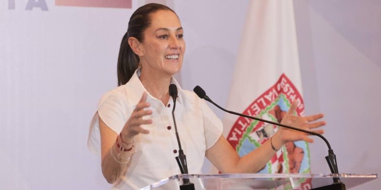 ’’FRENTE A LA GUERRA, NUESTRA PROPUESTA ES LA CONSTRUCCIÓN DE LA PAZ’’: CLAUDIA SHEINBAUM