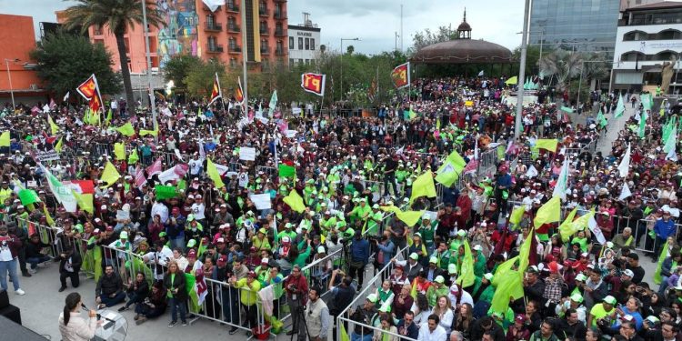 LA LEY SB4 DE TEXAS ES VIOLATORIA DE LOS DERECHOS HUMANOS, DISCRIMINATORIA Y NO VA A RESOLVER NADA: CLAUDIA SHEINBAUM DESDE REYNOSA, TAMAULIPAS