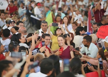 ESTE 2 DE JUNIO SERÁ UNA FIESTA DEMOCRÁTICA GRACIAS AL PUEBLO DE MÉXICO: CLAUDIA SHEINBAUM