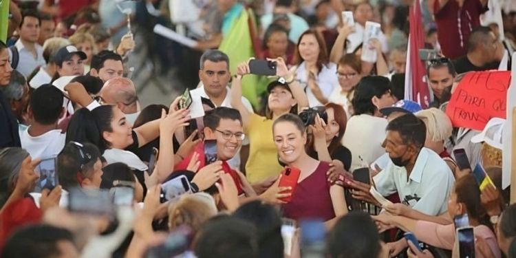 ESTE 2 DE JUNIO SERÁ UNA FIESTA DEMOCRÁTICA GRACIAS AL PUEBLO DE MÉXICO: CLAUDIA SHEINBAUM