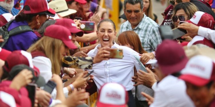 “VENIMOS DE UN MOVIMIENTO SOCIAL QUE CONQUISTÓ EL CORAZÓN DE MÉXICO EN 2018 Y QUE VA A TRIUNFAR EN 2024”: CLAUDIA SHEINBAUM