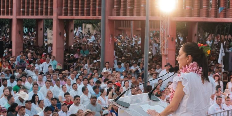 ’’A NOSOTROS NOS DEFIENDE EL PUEBLO’’: CLAUDIA SHEINBAUM