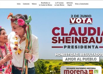 CLAUDIA SHEINBAUM ABRE PÁGINA OFICIAL DE CAMPAÑA PARA DAR A CONOCER PROYECTO DE NACIÓN