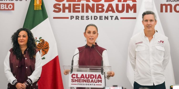 “QUIEREN ARRECIAR LA GUERRA SUCIA, PERO NO LES ESTÁ FUNCIONANDO”: CLAUDIA SHEINBAUM