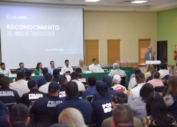 DISTINGUEN A 66 EMPLEADOS POR 25 AÑOS DE TRAYECTORIA AL SERVICIO DEL AYUNTAMIENTO DE CAJEME
