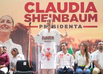 A MORENA, PT Y PVEM NOS UNE EL AMOR AL PUEBLO Y EL ANHELO DE UN MÉXICO CON JUSTICIA: CLAUDIA SHEINBAUM