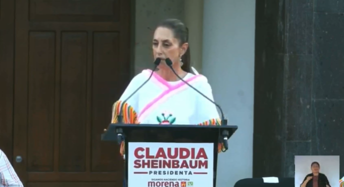 CLAUDIA SHEINBAUM PLANTEA POTENCIAR EL DESARROLLO EN VERACRUZ A TRAVÉS DE UN CORREDOR TURÍSTICO Y UNA NUEVA CARRETERA