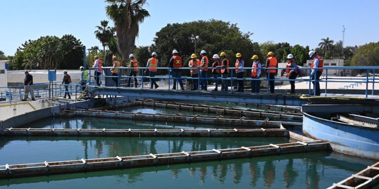 ESTUDIANTES DE INGENIERIA CIVIL DEL ITSON REALIZAN RECORRIDO ENPLANTAS POTABILIZADORAS DE OOMAPAS