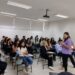 Estudiantes de la carrera de Derecho presentan iniciativas a Deni Gastélum