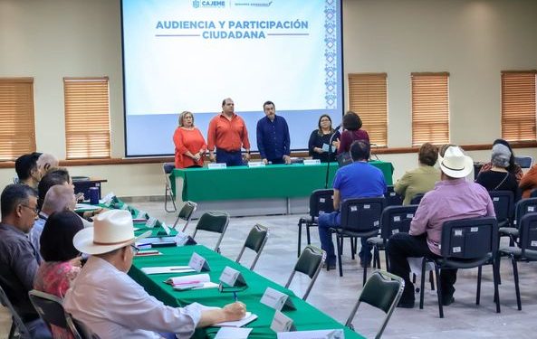 PRESIDEN AUDIENCIA DE PARTICIPACIÓN CIUDADANA EN CAJEME