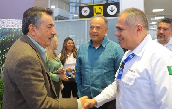 PRESIDENTE LAMARQUE CELEBRA INAUGURACIÓN DE NUEVA RUTA ENTRE CDMX Y CD. OBREGÓN