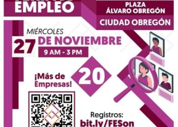 AYUNTAMIENTO DE CAJEME TE INVITA A LA FERIA DEL EMPLEO