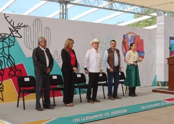 INAUGURA GOBERNADOR Y ALCALDE LAMARQUE, SEÑAL DE TELEMAX EN CAJEME