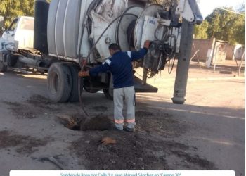 Sondeo de línea por Calle 3 entre Juan Manuel Sánchez en “Campo 30”