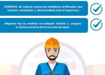 OOMAPAS DE CAJEME, CUENTA CON MEDIDORES, ADQUIERE EL TUYO