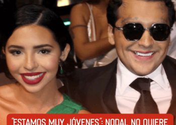 “Estamos muy jóvenes”: Nodal no quiere tener hijos con Ángela Aguilar