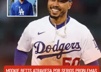 Mookie Betts atraviesa por serios problemas de salud; lucha contra una rara enfermedad
