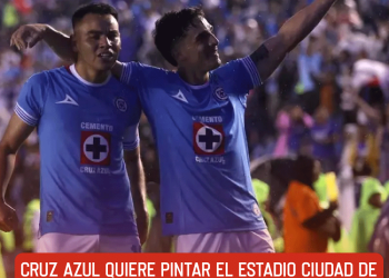 Cruz Azul quiere pintar el Estadio Ciudad de los Deportes de azul en la Concachampions