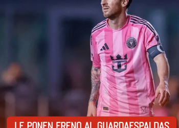 Le ponen freno al guardaespaldas de Messi