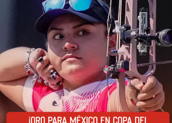 ¡Oro para México en Copa del Mundo de Tiro con Arco!