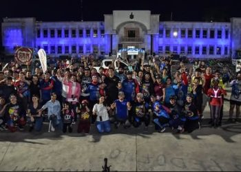 REALIZAN PEDALEADA POR LA SALUD EN CAJEME