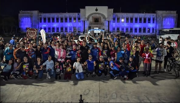 REALIZAN PEDALEADA POR LA SALUD EN CAJEME