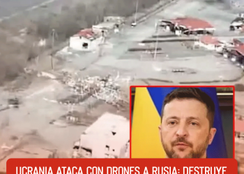 Ucrania ataca con drones a Rusia: destruye gran parte de los bombarderos estratégicos
